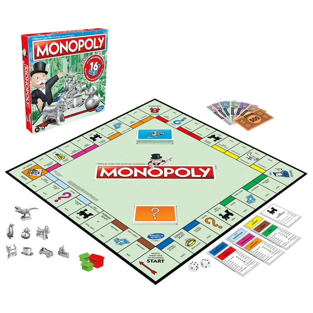 Hasbro Spill Og Puslespill>Monopol Klassisk