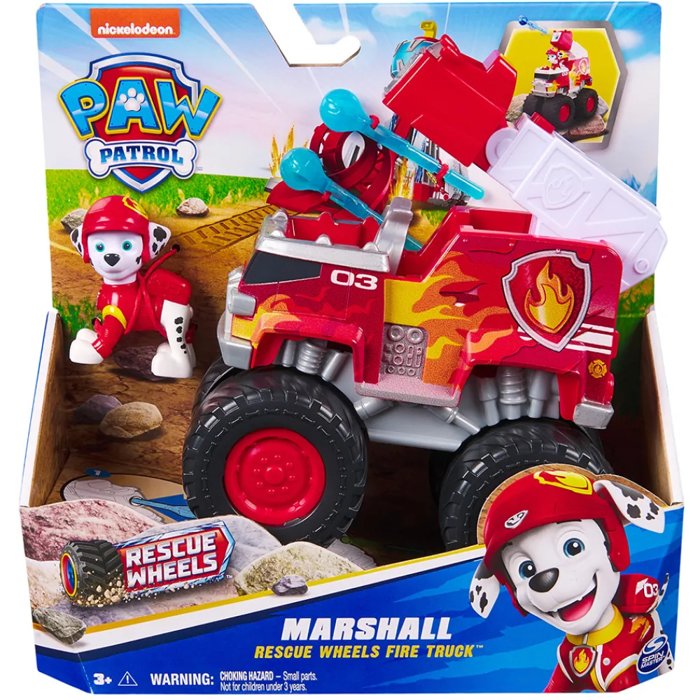 Paw Patrol Lekebiler | Paw Patrol>Rescue Wheels Themed Vehicles -Marshall