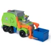 Paw Patrol Lastebil, Gravemaskin Og Traktor | Lekebiler>Rocky Crush N' Roll Recycling Truck