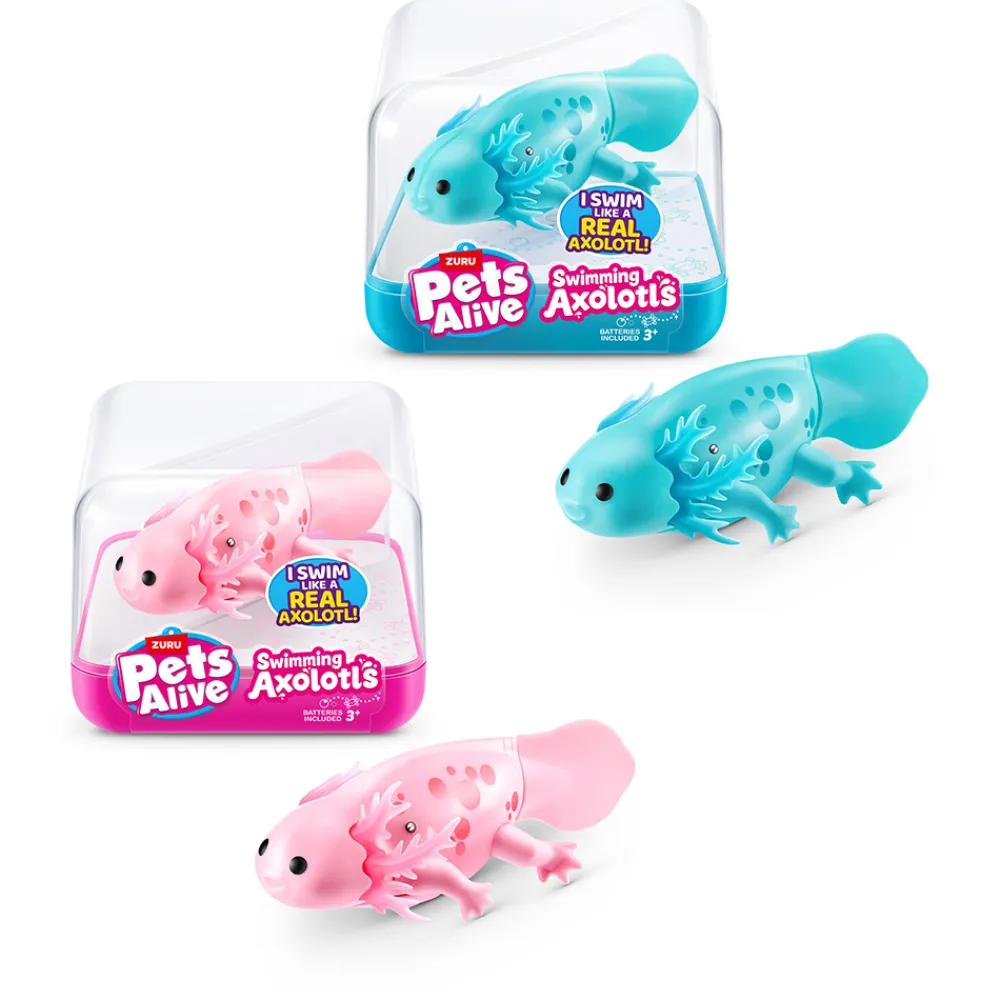 Pets Alive Vann- Og Badeleker | Fidgets Og Småleker>Swimming Axolotl