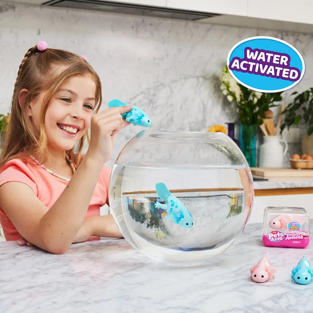 Pets Alive Vann- Og Badeleker | Fidgets Og Småleker>Swimming Axolotl