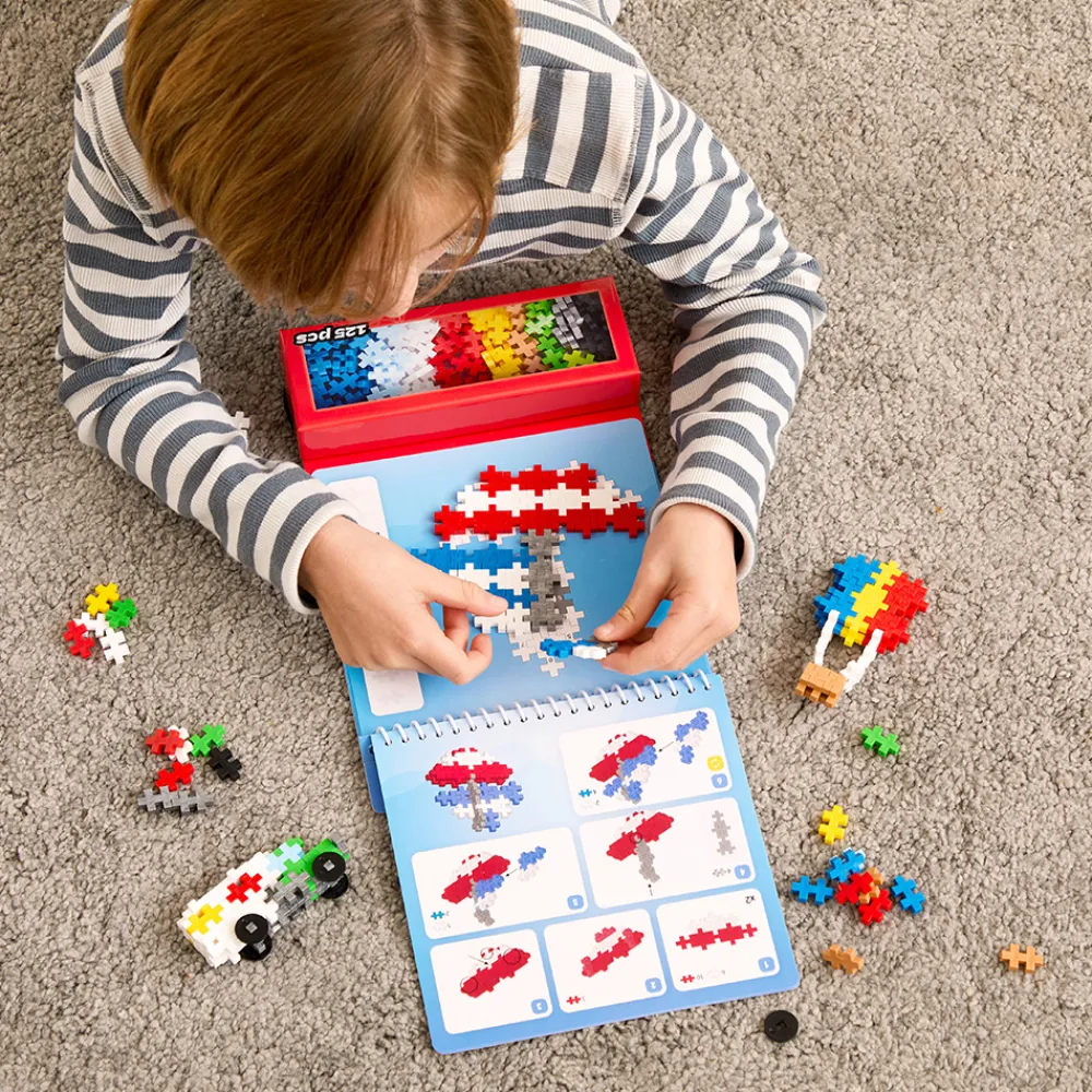 Plus-Plus Vitenskap Og Byggesett>Activity Pad – Transportation