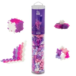 Plus-Plus Vitenskap Og Byggesett>Glitter mix 240 brikker