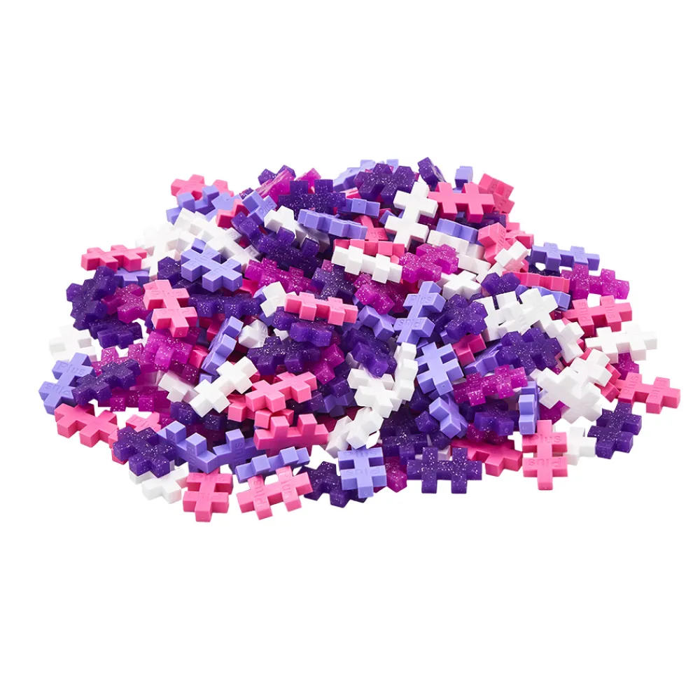 Plus-Plus Vitenskap Og Byggesett>Glitter mix 240 brikker