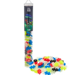 Plus-Plus Vitenskap Og Byggesett>Glow Mix 100 brikker
