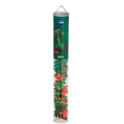 Plus-Plus Vitenskap Og Byggesett>Jungle mix 100 brikker
