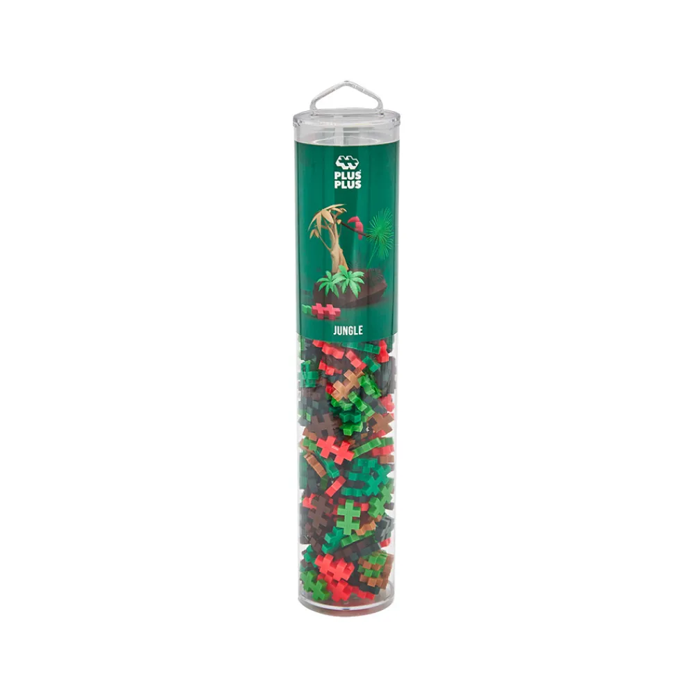 Plus-Plus Vitenskap Og Byggesett>Jungle mix 240 brikker