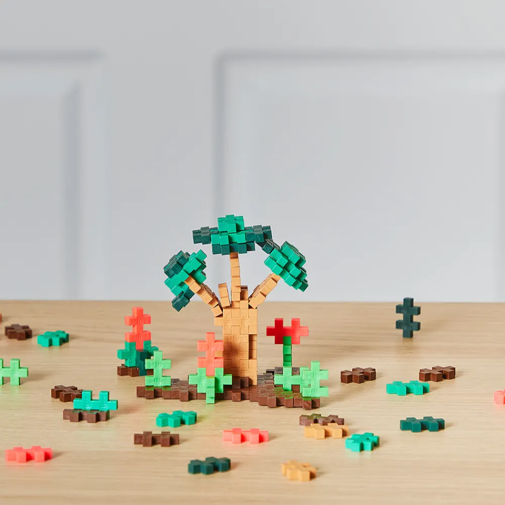 Plus-Plus Vitenskap Og Byggesett>Jungle mix 240 brikker