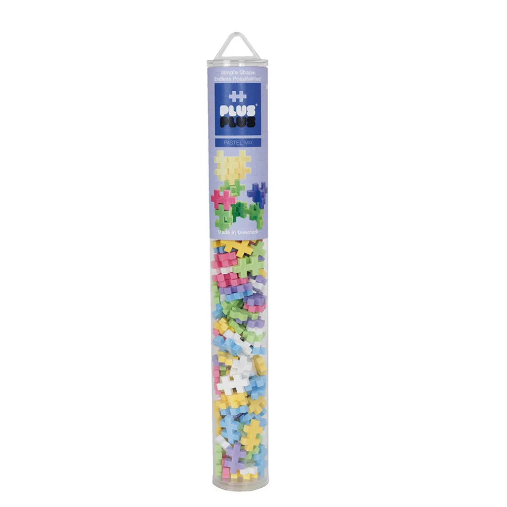 Plus-Plus Vitenskap Og Byggesett>Pastell mix 100 brikker