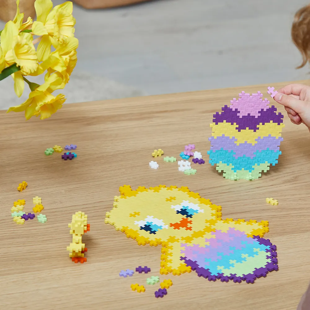 Plus-Plus Vitenskap Og Byggesett>Puzzle By Number Kylling 250 brikker