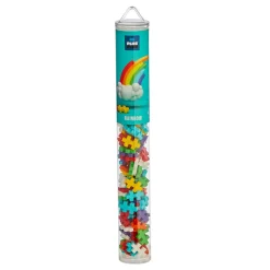 Plus-Plus Vitenskap Og Byggesett>Rainbow mix 100 brikker