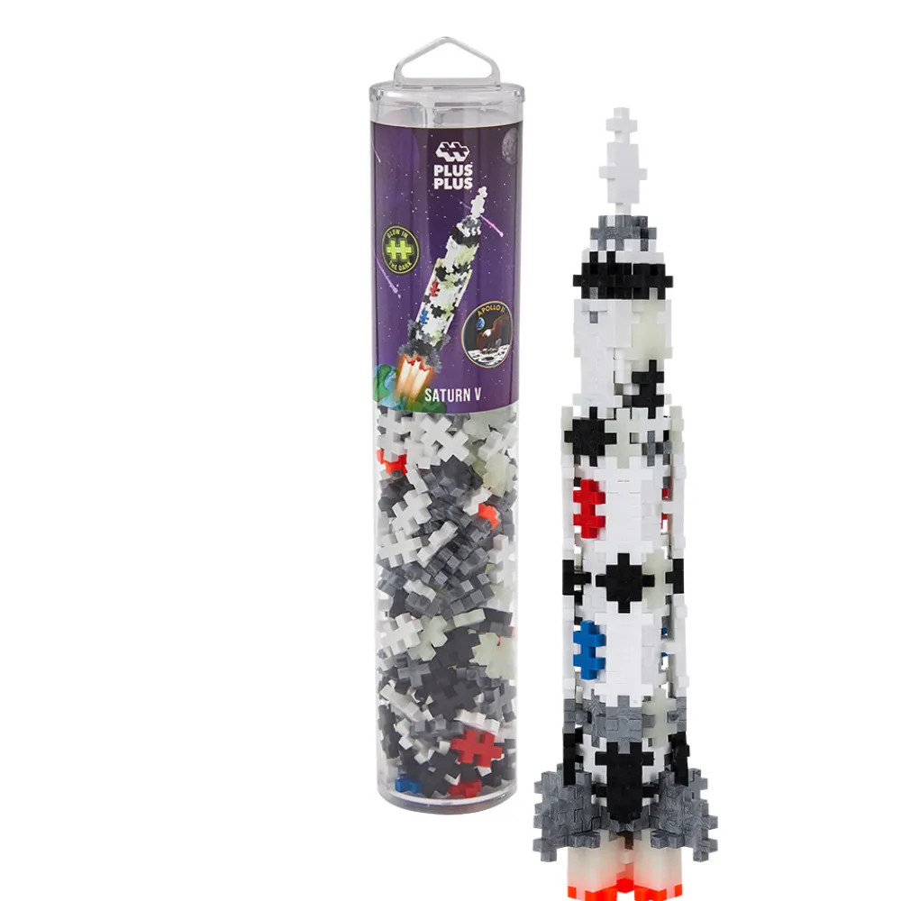 Plus-Plus Vitenskap Og Byggesett>Saturn V Rocket 240 brikker