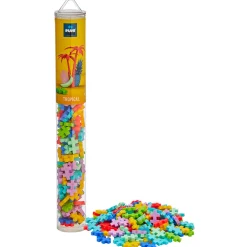 Plus-Plus Vitenskap Og Byggesett>Tropical mix 100 brikker