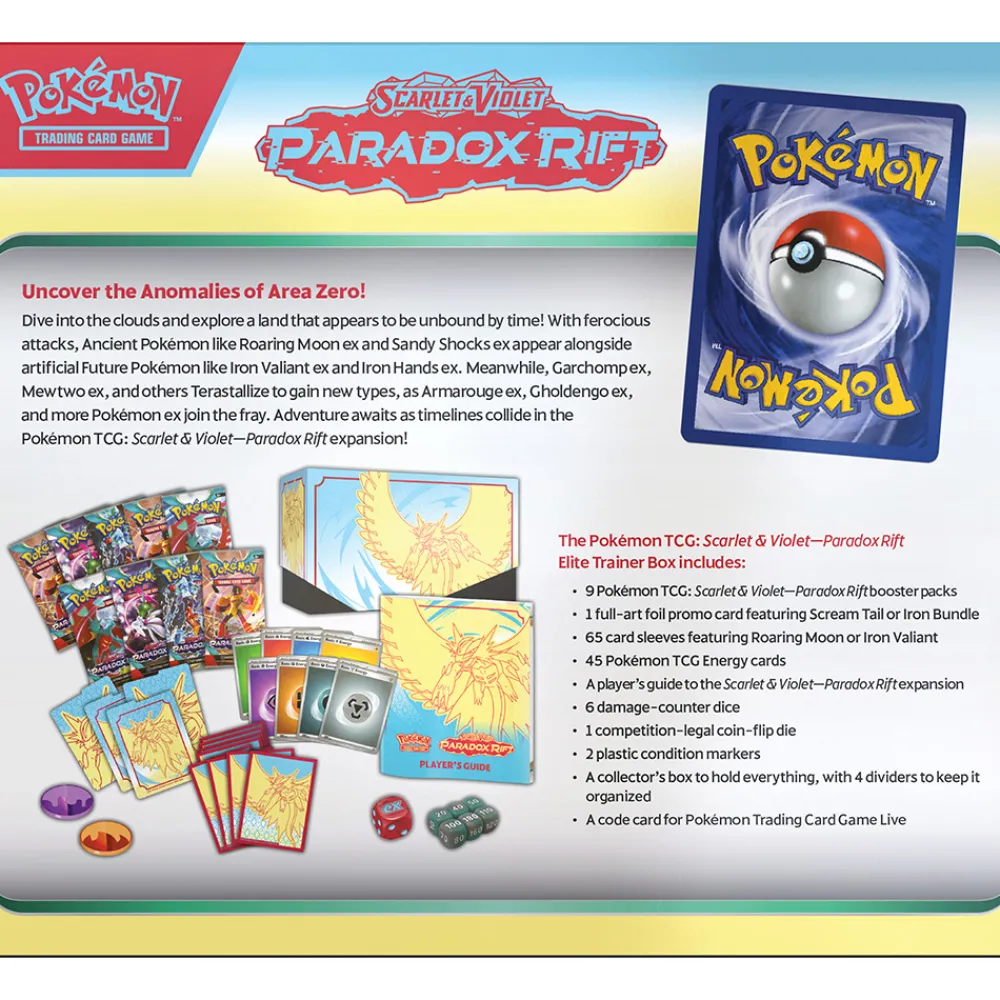 Pokémon Samlekort Og Spillkort | Pokemon>Pokemon Elite Trainer Box SV4 Paradox Rift