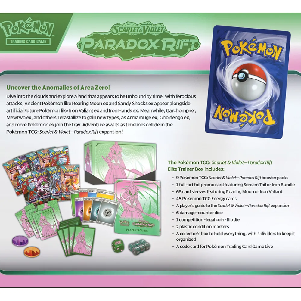 Pokémon Samlekort Og Spillkort | Pokemon>Pokemon Elite Trainer Box SV4 Paradox Rift