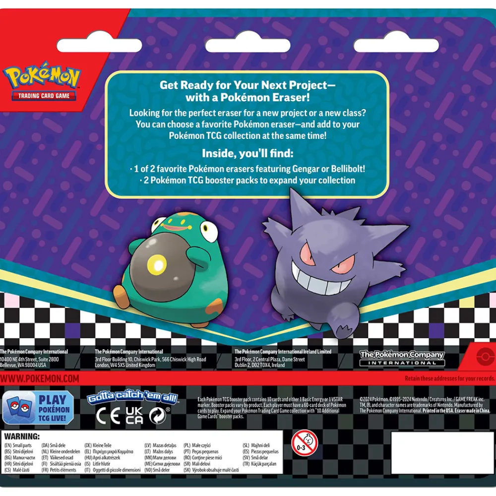 Pokémon Samlekort Og Spillkort | Pokemon>Pokemon Eraser Blister BTS