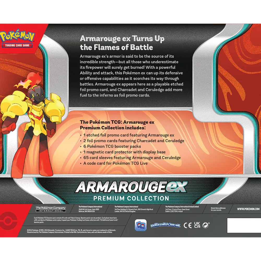 Pokémon Samlekort Og Spillkort | Pokemon>Pokemon EX Box Armarouge Premium Collection