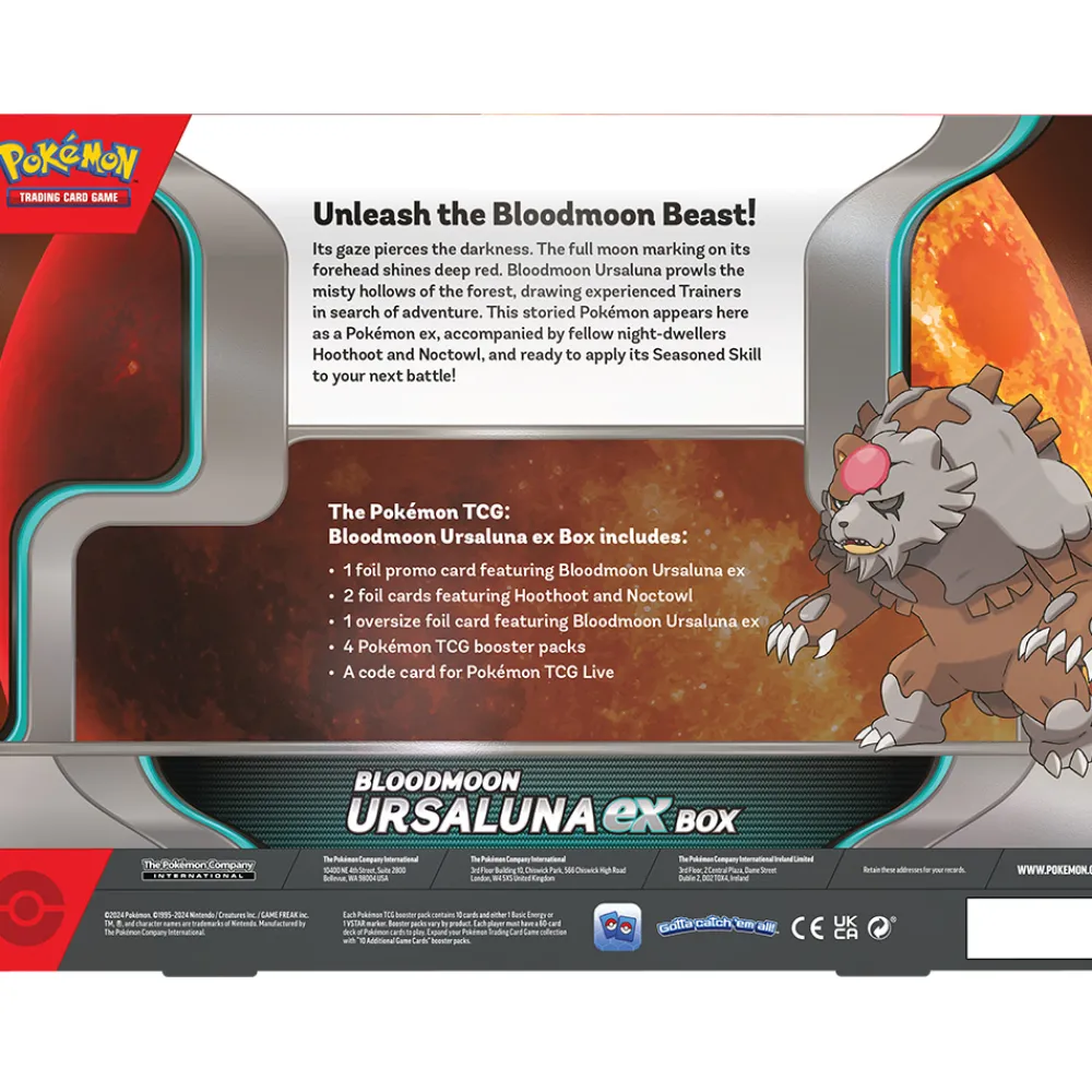 Pokémon Samlekort Og Spillkort | Pokemon>Pokemon EX Box Bloodmoon Ursaluna ex
