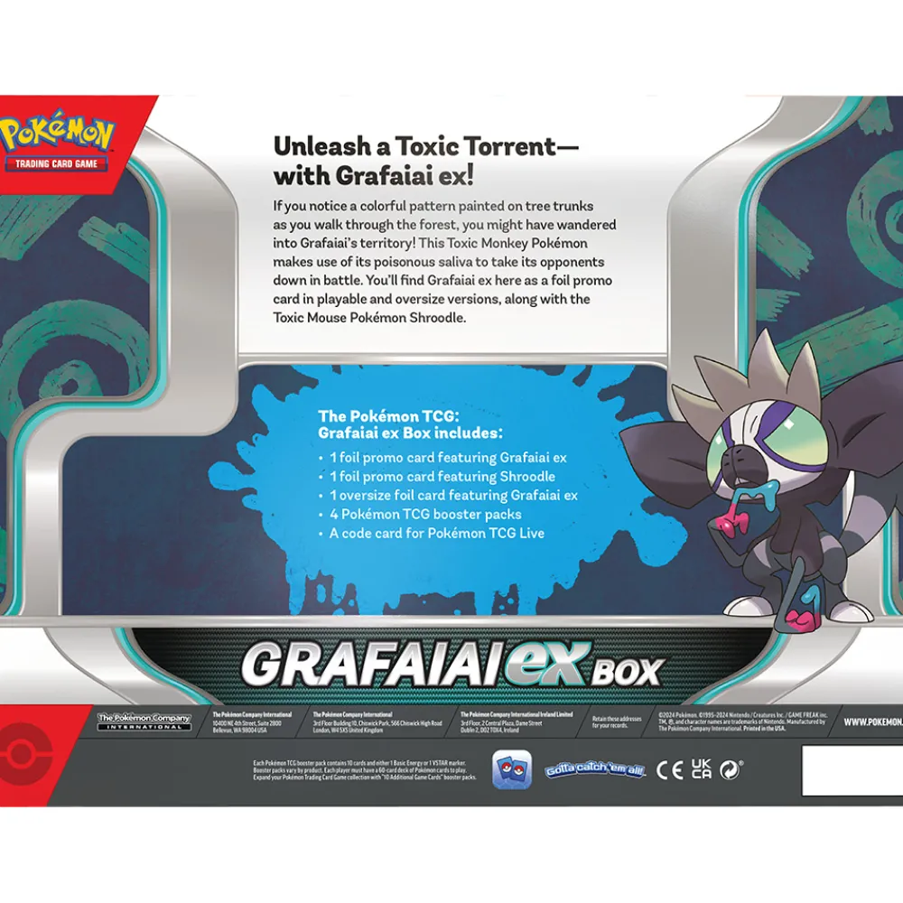 Pokémon Samlekort Og Spillkort | Pokemon>Pokemon Grafaiai EX Box