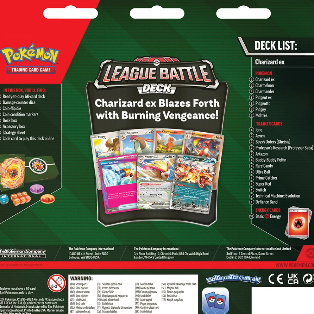 Pokémon Samlekort Og Spillkort | Pokemon>Pokemon League Battle Deck Charizard ex