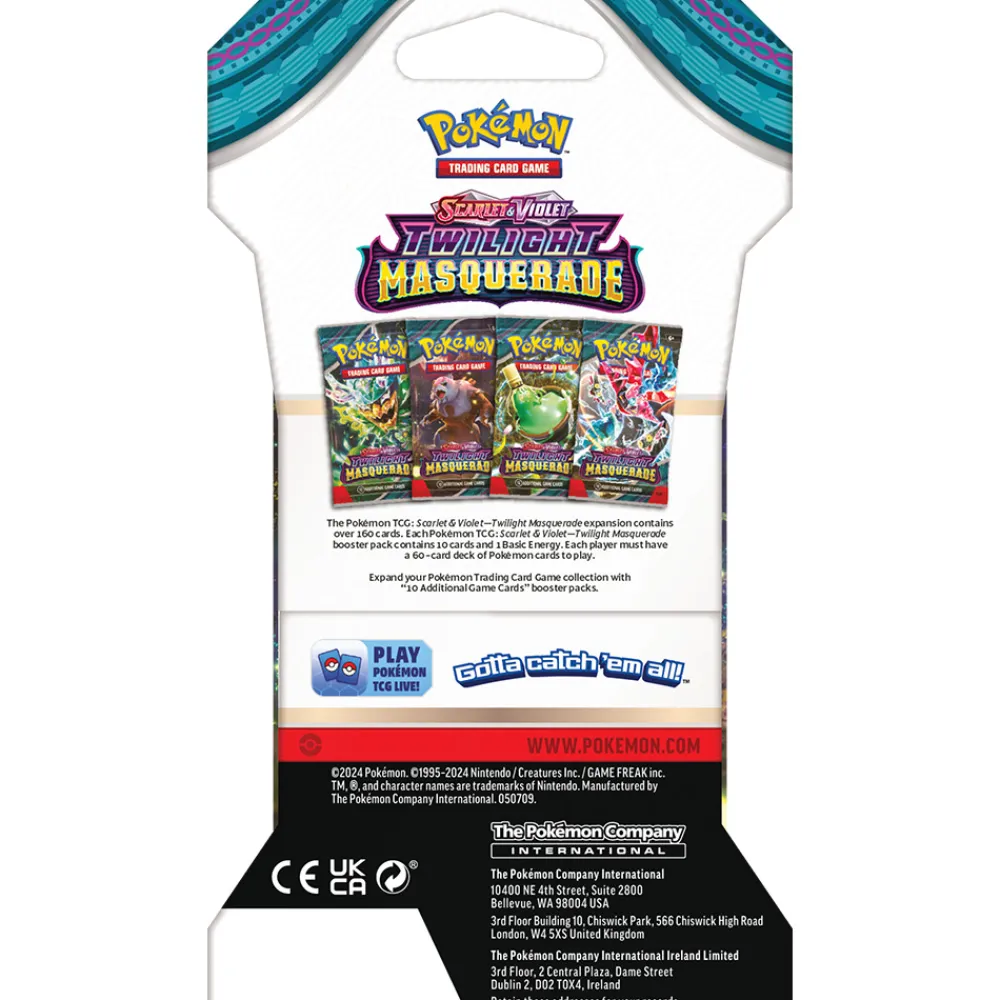 Pokémon Samlekort Og Spillkort | Pokemon>Pokemon 1P Blister SV6 Twilight Masquerade