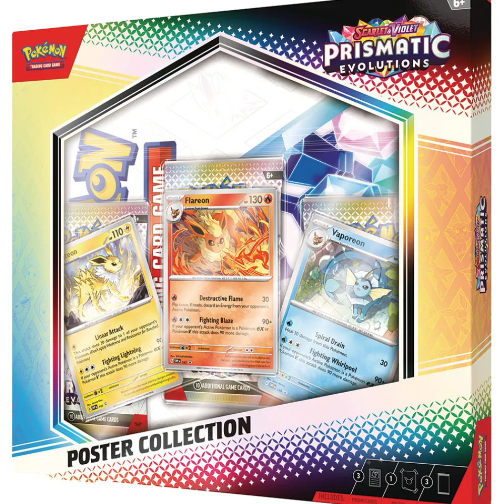 Pokémon Samlekort Og Spillkort | Pokemon>Pokemon Scarlet & Violet—Prismatic Evolutions Poster Box