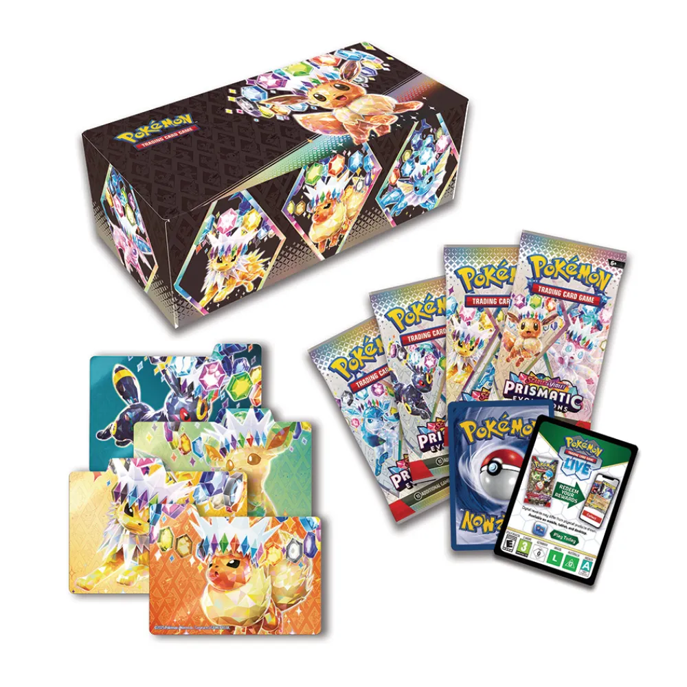 Pokémon Samlekort Og Spillkort | Pokemon>Pokemon Scarlet & Violet—Prismatic Evolutions Surprise Box
