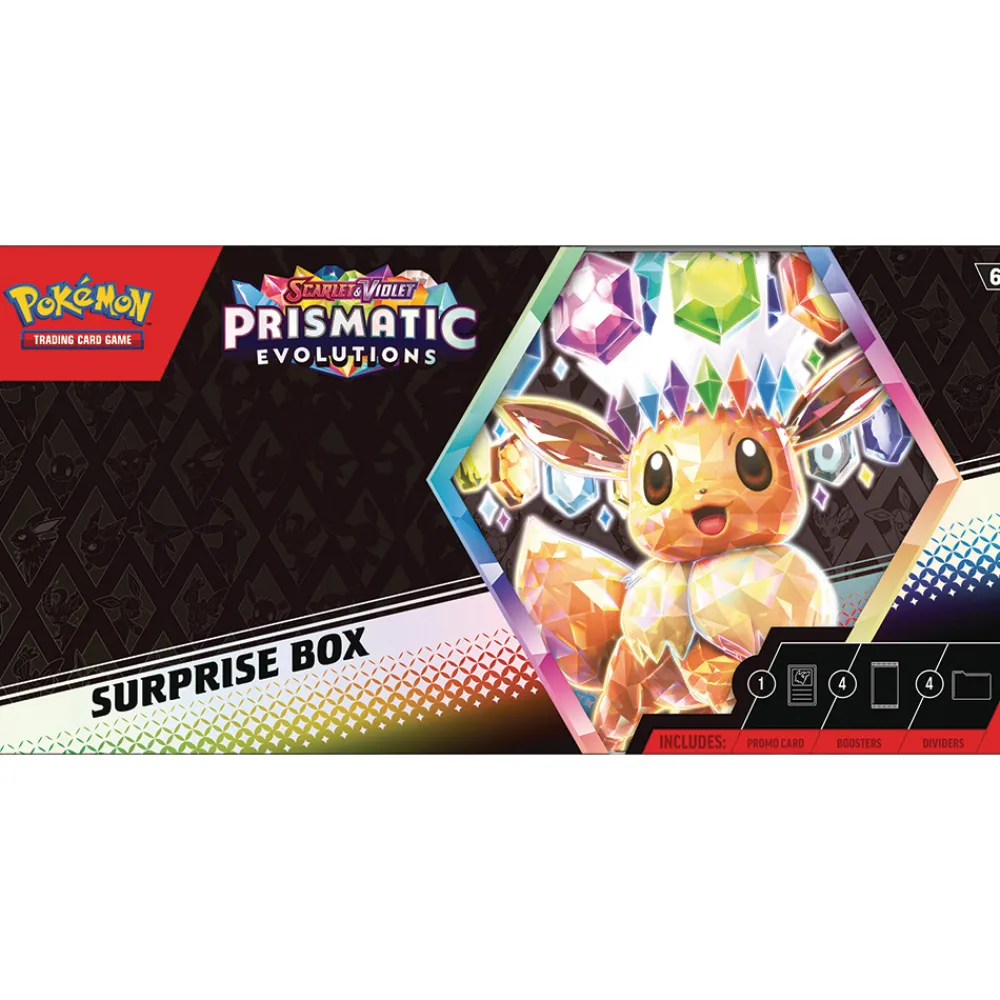Pokémon Samlekort Og Spillkort | Pokemon>Pokemon Scarlet & Violet—Prismatic Evolutions Surprise Box