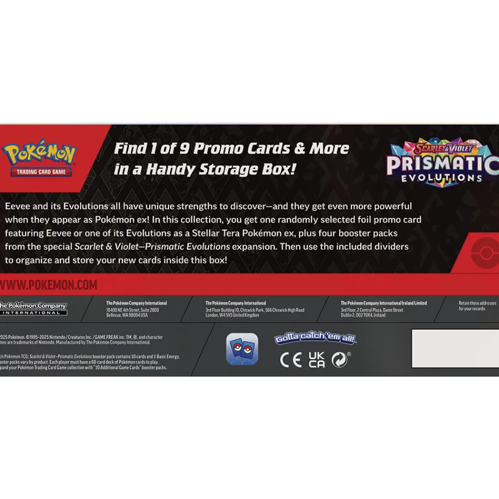 Pokémon Samlekort Og Spillkort | Pokemon>Pokemon Scarlet & Violet—Prismatic Evolutions Surprise Box