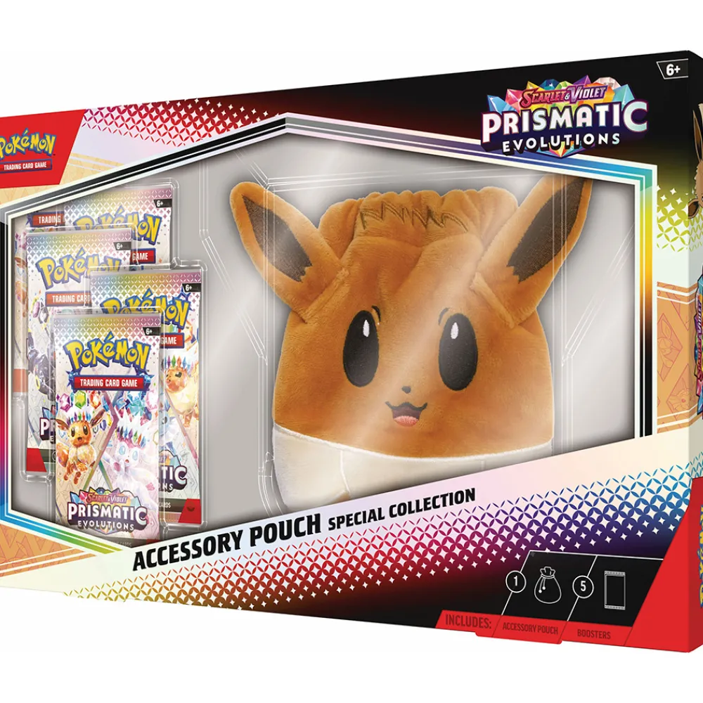 Pokémon Samlekort Og Spillkort | Pokemon>Pokemon Scarlet & Violet—Prismatic Evolutions Accessory Pouch