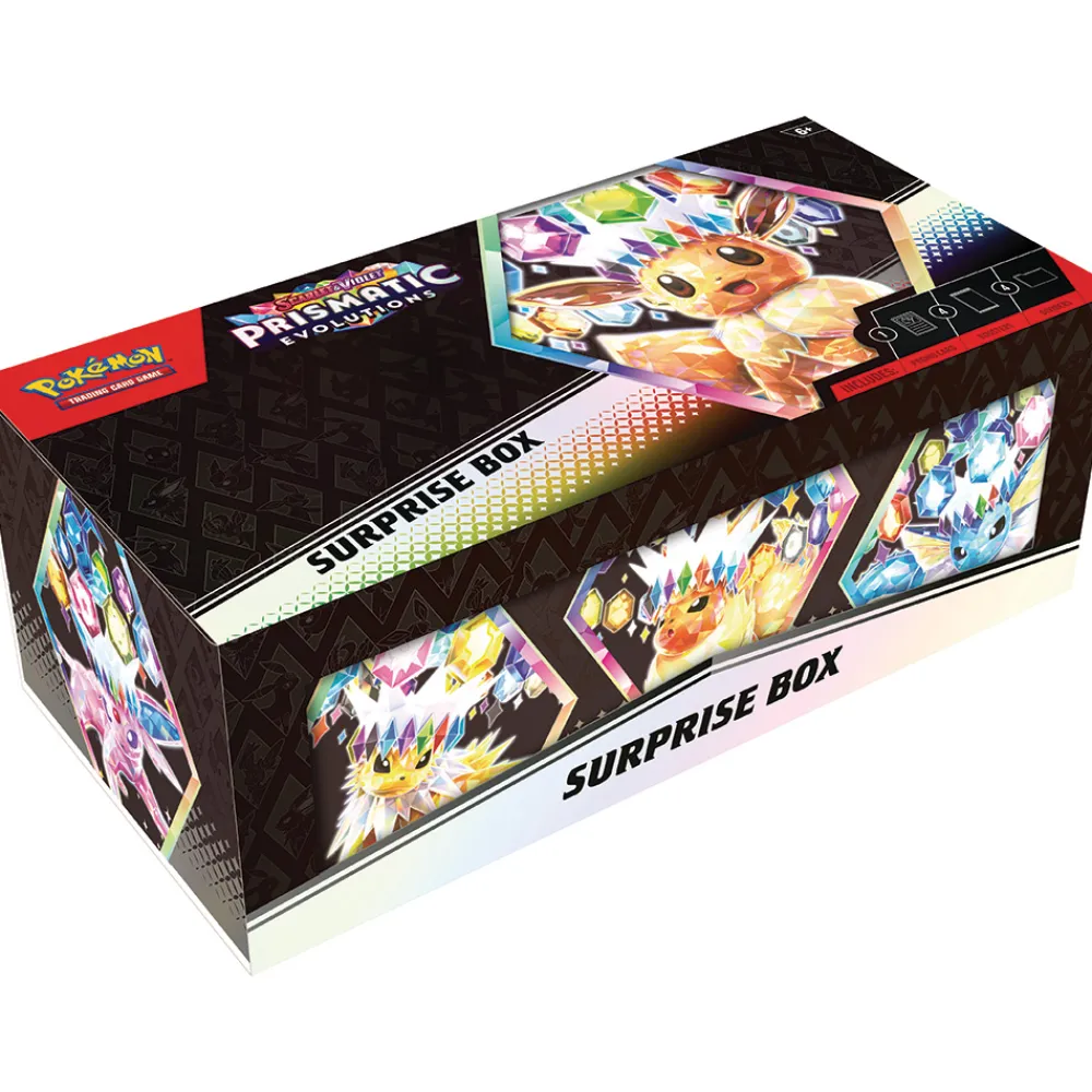 Pokémon Samlekort Og Spillkort | Pokemon>Pokemon Scarlet & Violet—Prismatic Evolutions Surprise Box