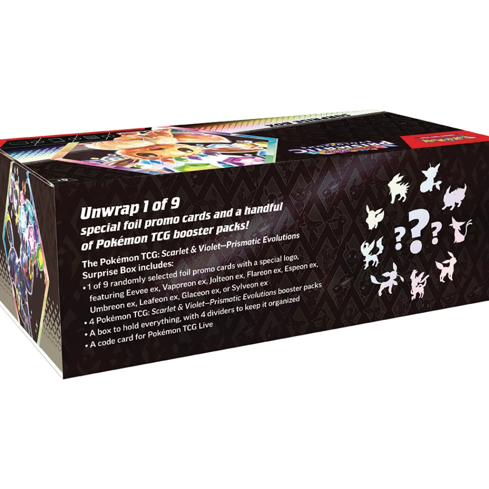 Pokémon Samlekort Og Spillkort | Pokemon>Pokemon Scarlet & Violet—Prismatic Evolutions Surprise Box