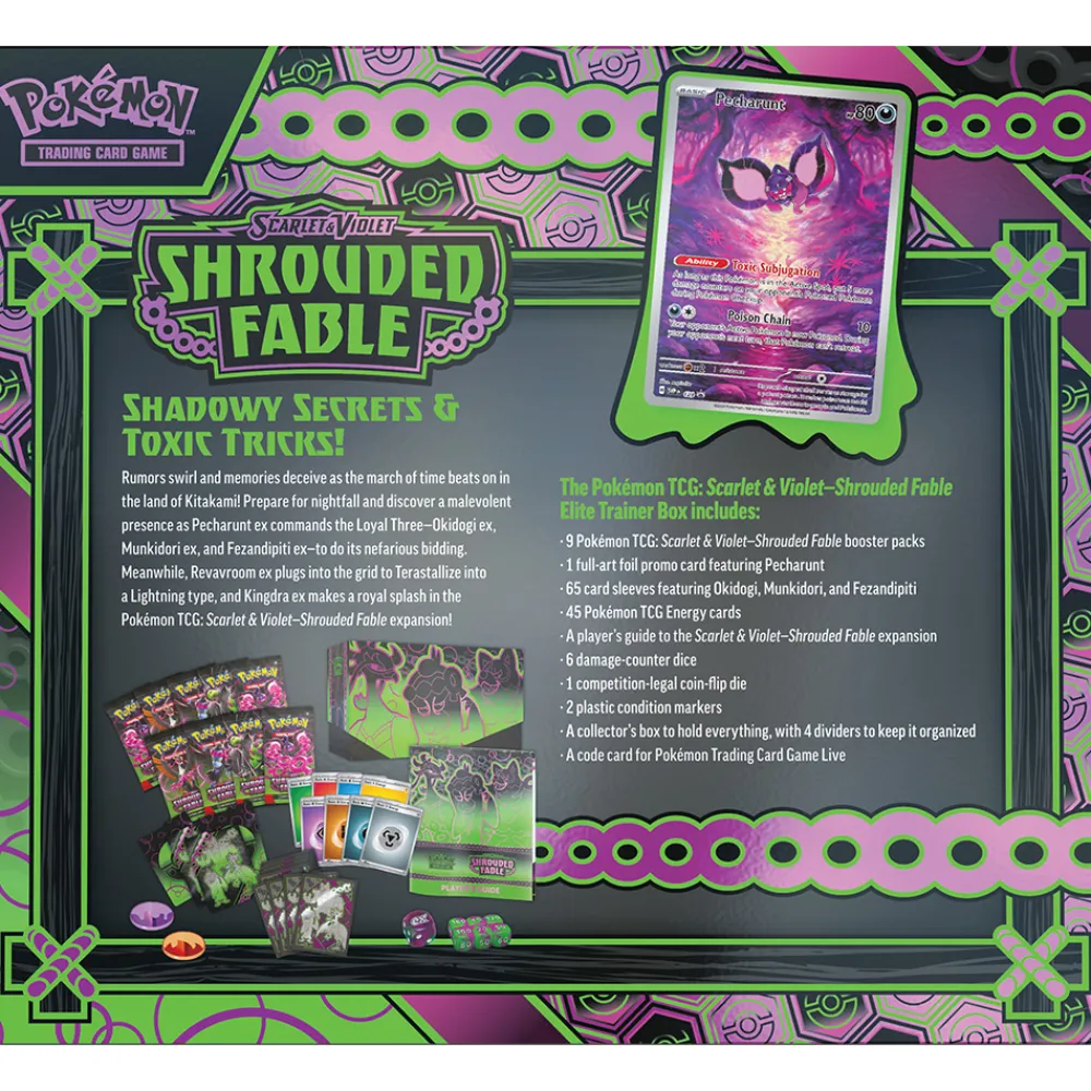 Pokémon Samlekort Og Spillkort | Pokemon>Pokemon Scarlet & Violet—Shrouded Fable Elite Trainer Box