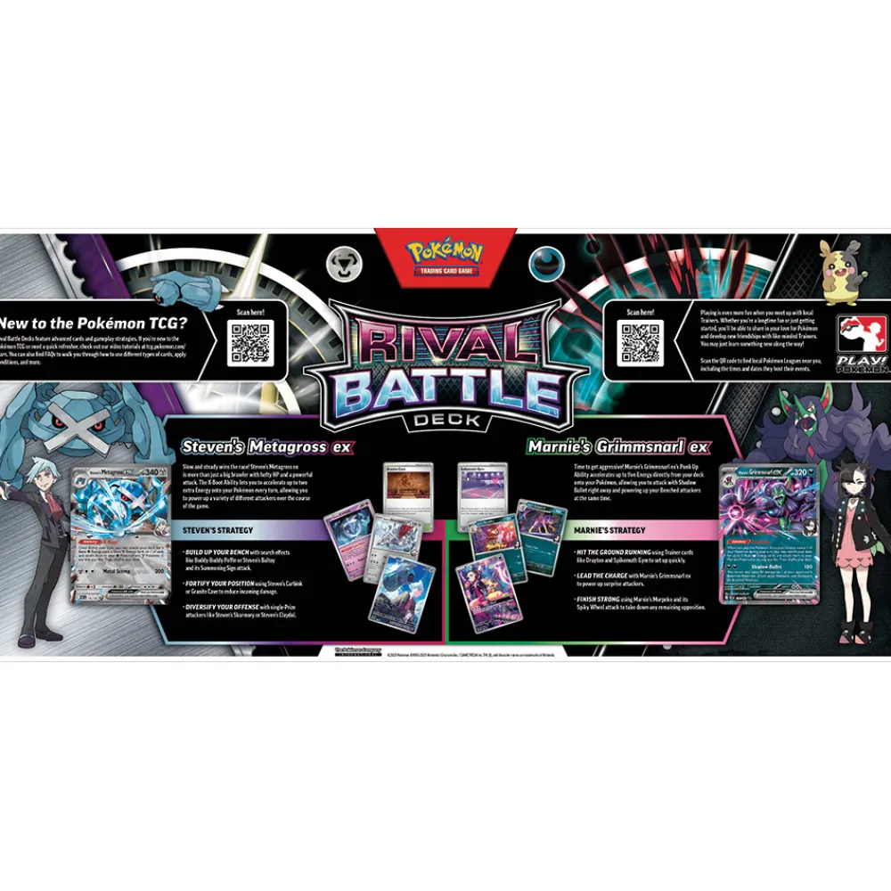 Pokémon Samlekort Og Spillkort | Pokemon>Pokemon Trainer Decks Marnie vs Steven
