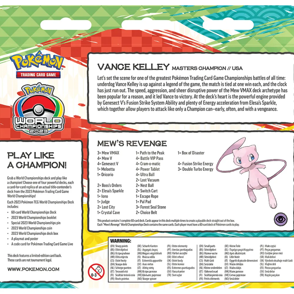Pokémon Samlekort Og Spillkort | Pokemon>Pokemon World Championships Deck
