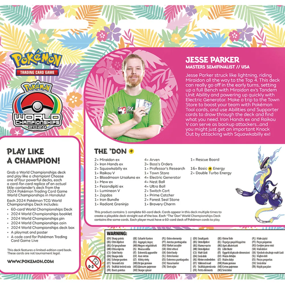 Pokémon Samlekort Og Spillkort | Pokemon>Pokemon World Championships Deck 2024