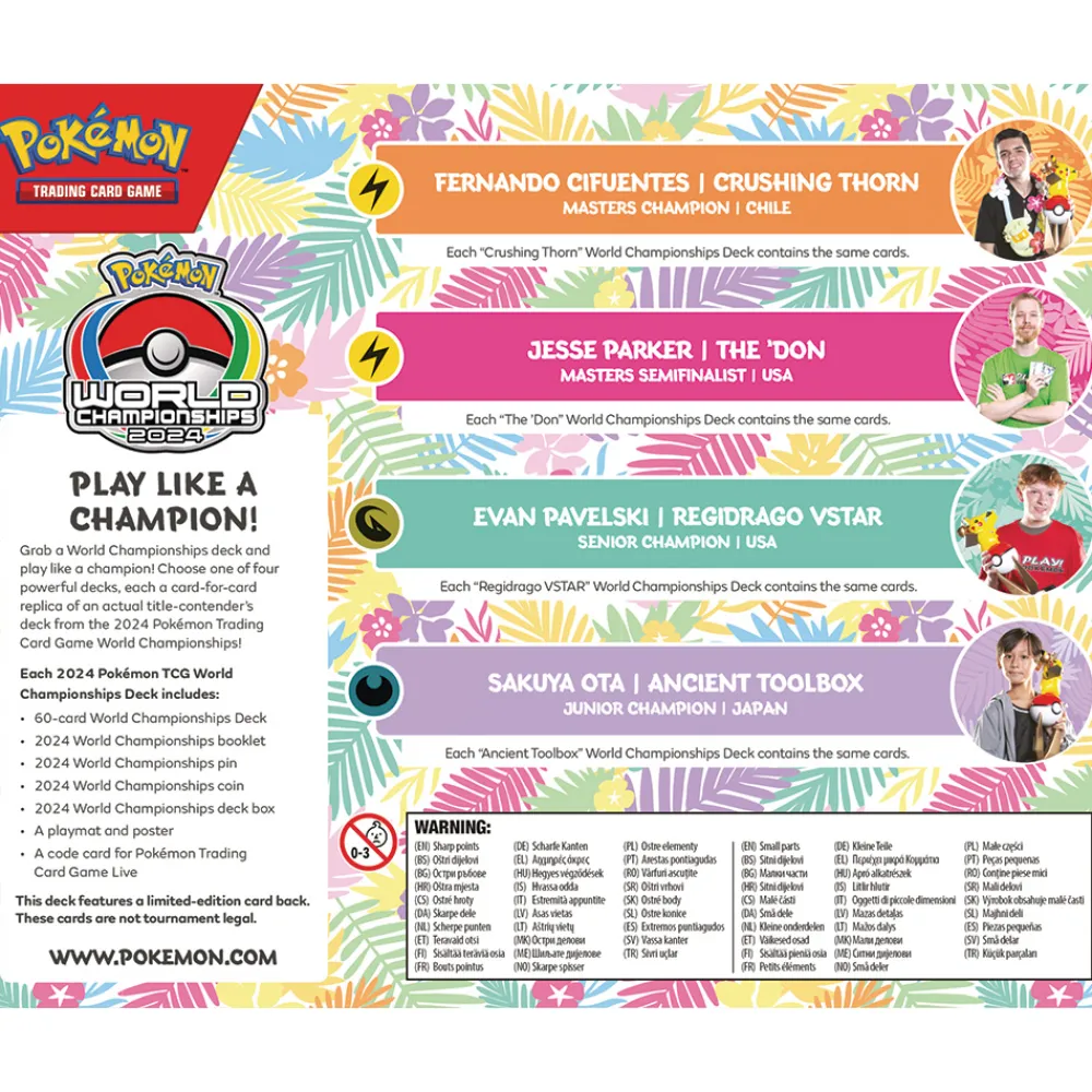Pokémon Samlekort Og Spillkort | Pokemon>Pokemon World Championships Deck 2024