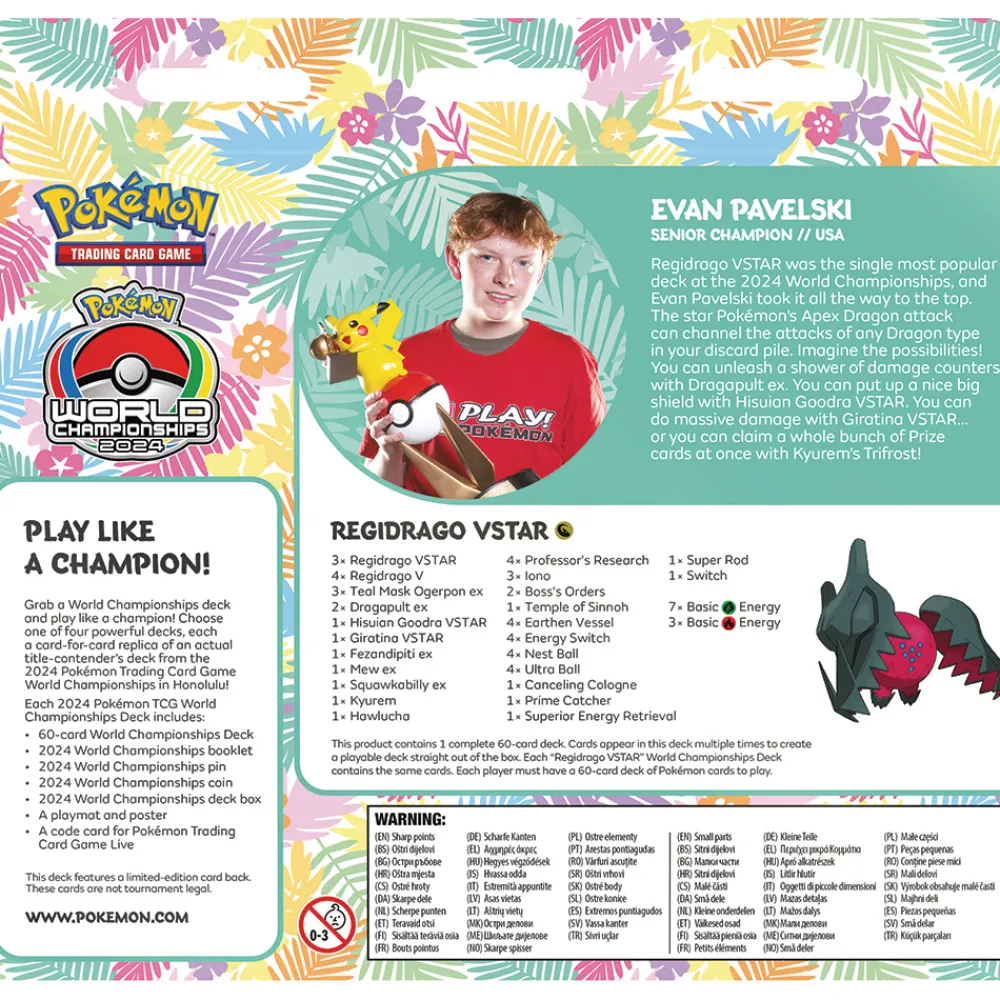 Pokémon Samlekort Og Spillkort | Pokemon>Pokemon World Championships Deck 2024