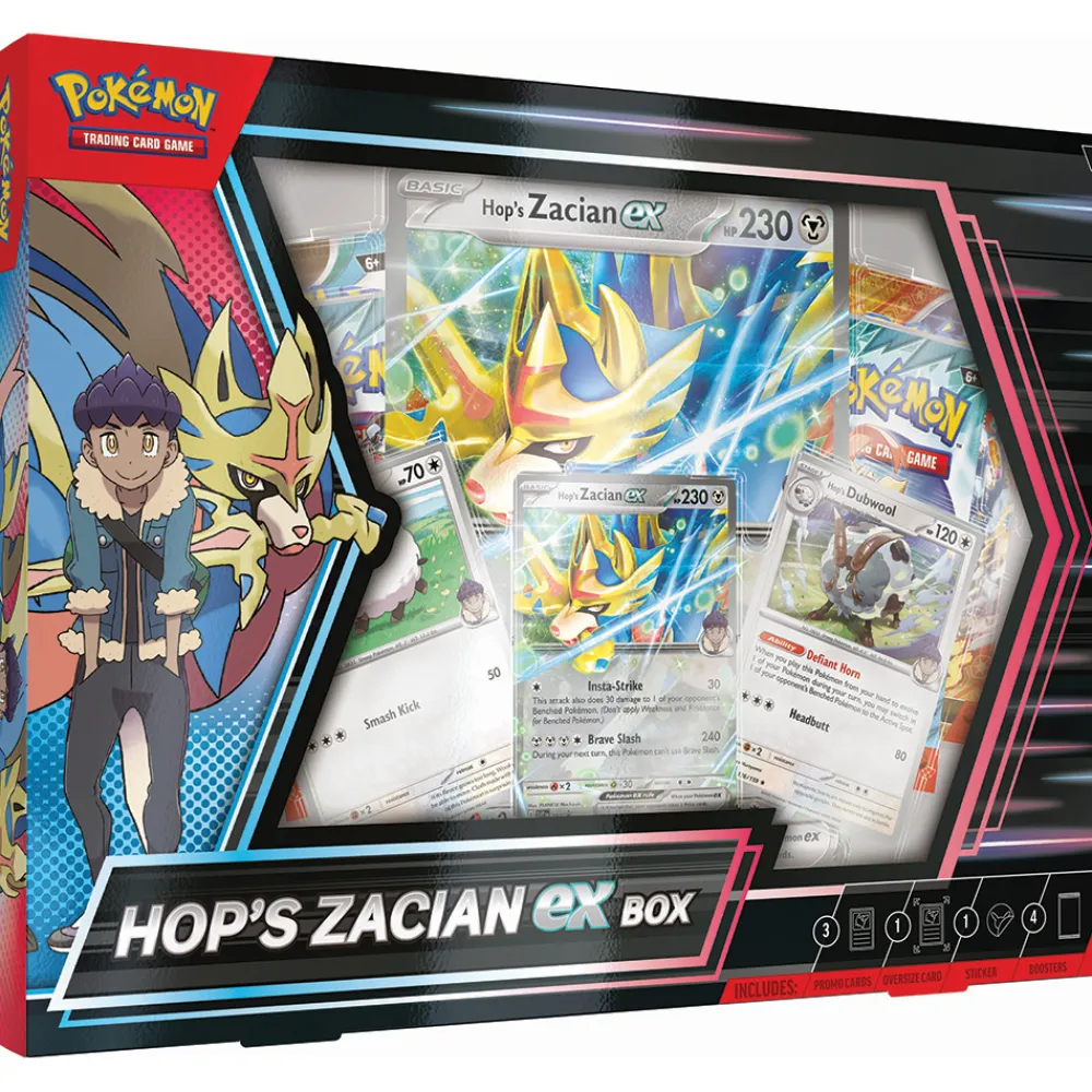 Pokémon Samlekort Og Spillkort | Pokemon>TCG: Hop's Zacian ex Box