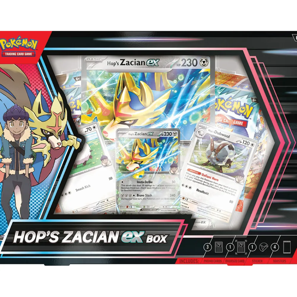 Pokémon Samlekort Og Spillkort | Pokemon>TCG: Hop's Zacian ex Box