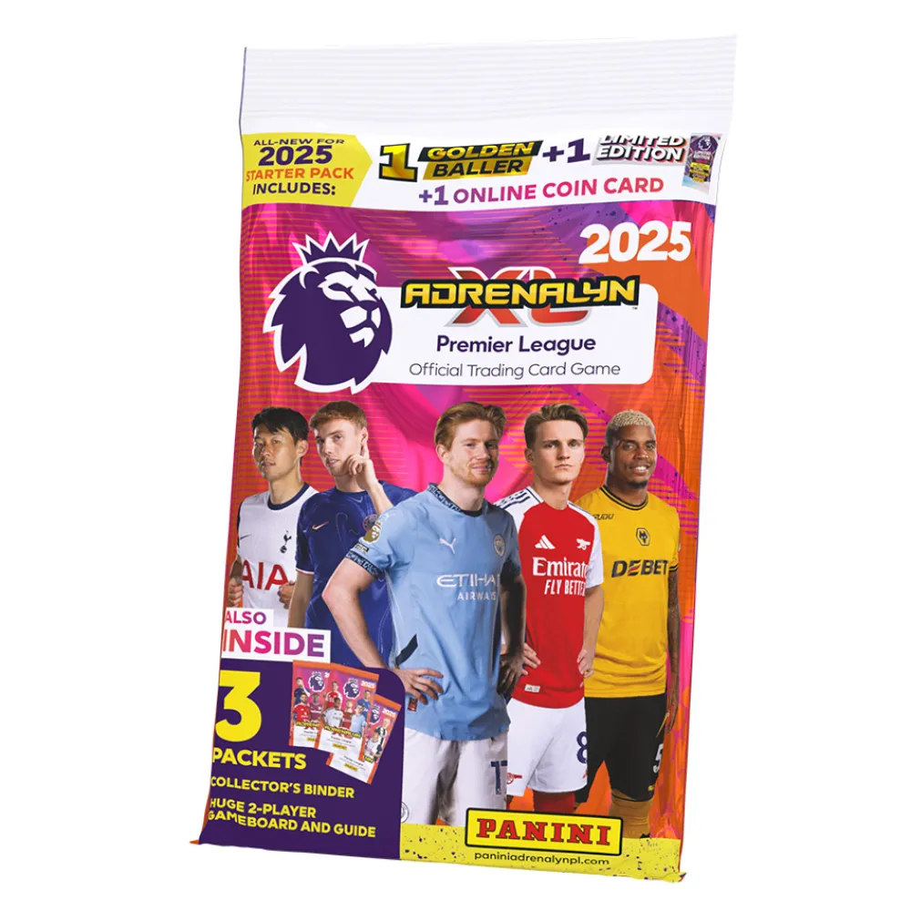 Panini Samlekort Og Spillkort>Premier League Adrenalyn XL 2024/25 Starter Pack