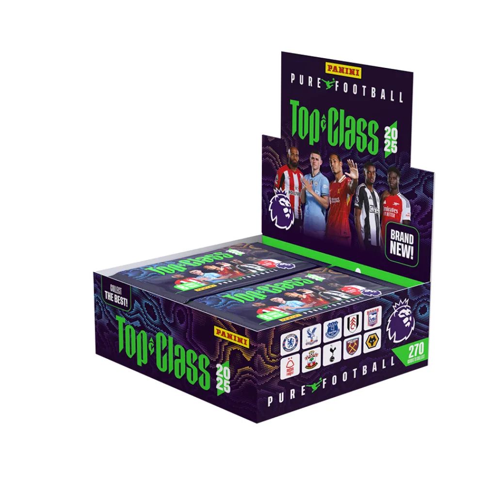 Panini Samlekort Og Spillkort>Premier League Top Class 2025 Booster
