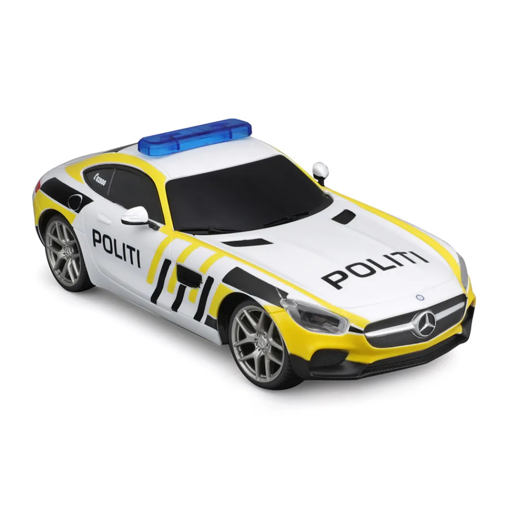 RINGO Tekniske Leker | Utrykningskjøretøy>1:24 RC Mercedes-AMG GT Norway Police
