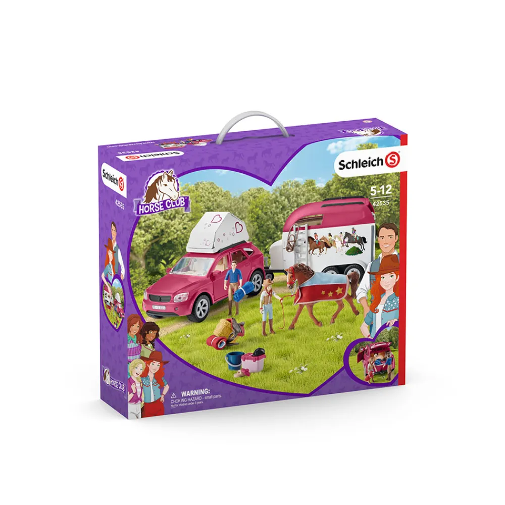 Schleich Schleich>Eventyr med bil og hestehenger