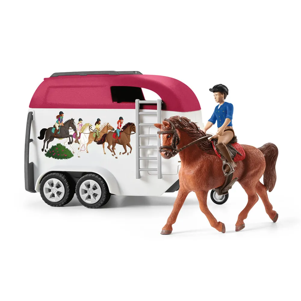 Schleich Schleich>Eventyr med bil og hestehenger