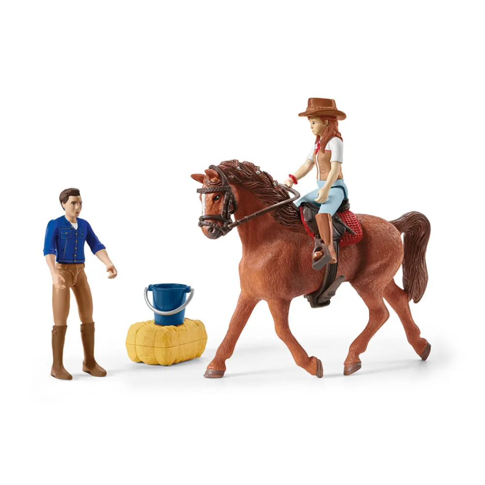 Schleich Schleich>Eventyr med bil og hestehenger