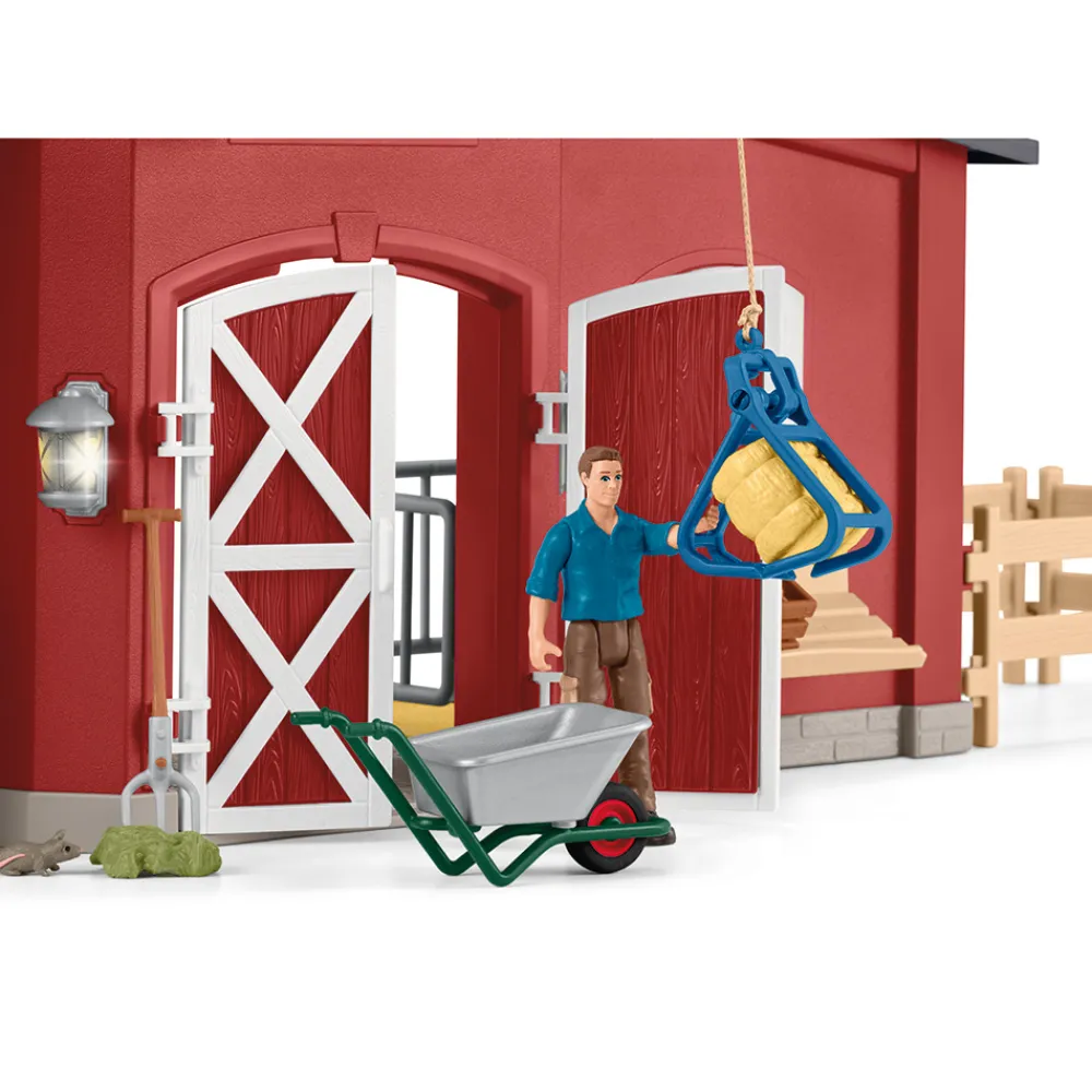 Schleich Schleich>Stor gård med dyr og tilbehør