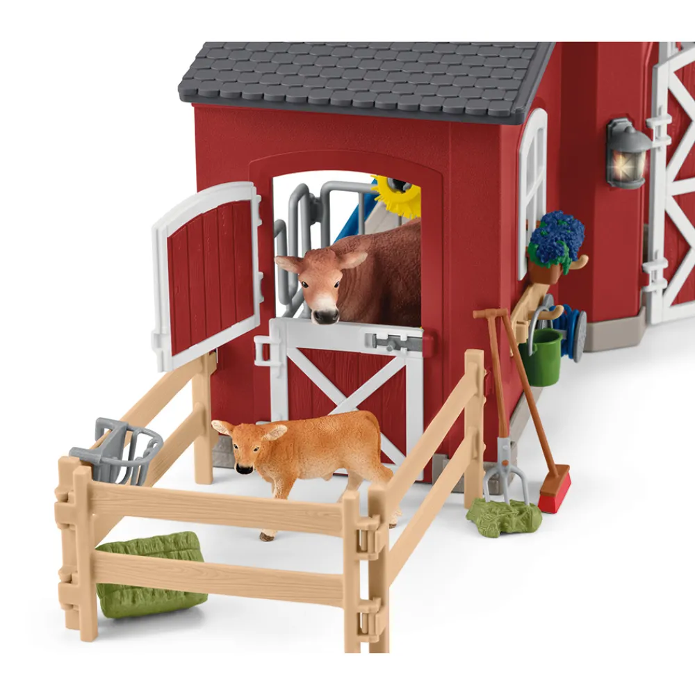 Schleich Schleich>Stor gård med dyr og tilbehør