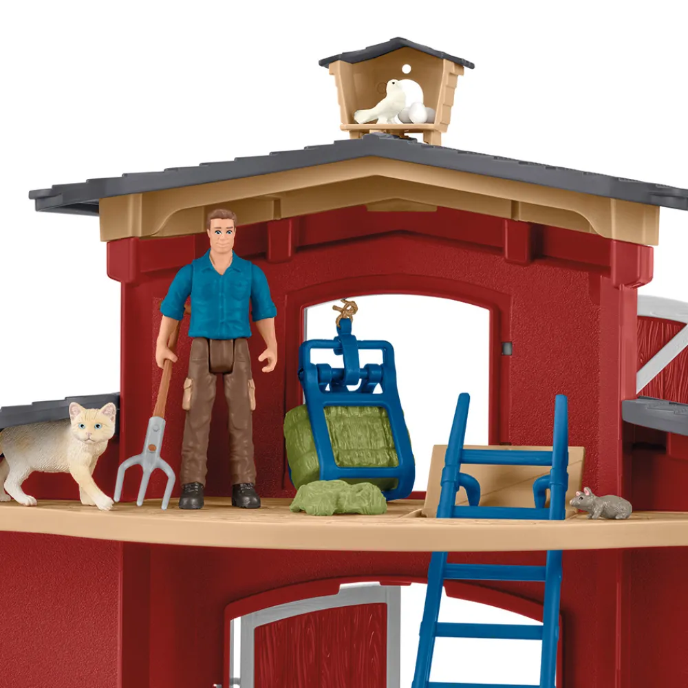 Schleich Schleich>Stor gård med dyr og tilbehør