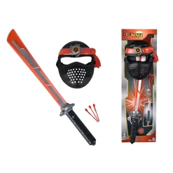 Simba Toys Tilbehør Og Dekor>Ninjasverd og maske - Rød
